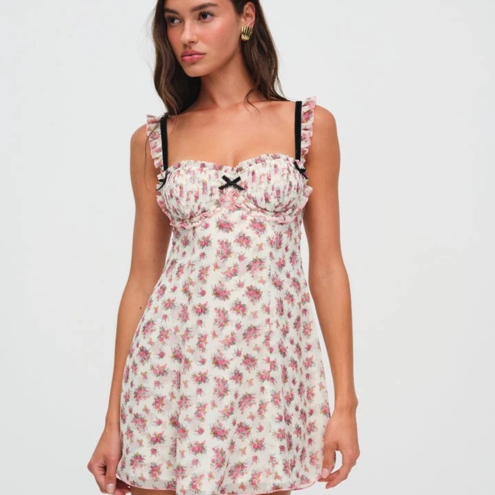 For love & lemons Edith mini dress